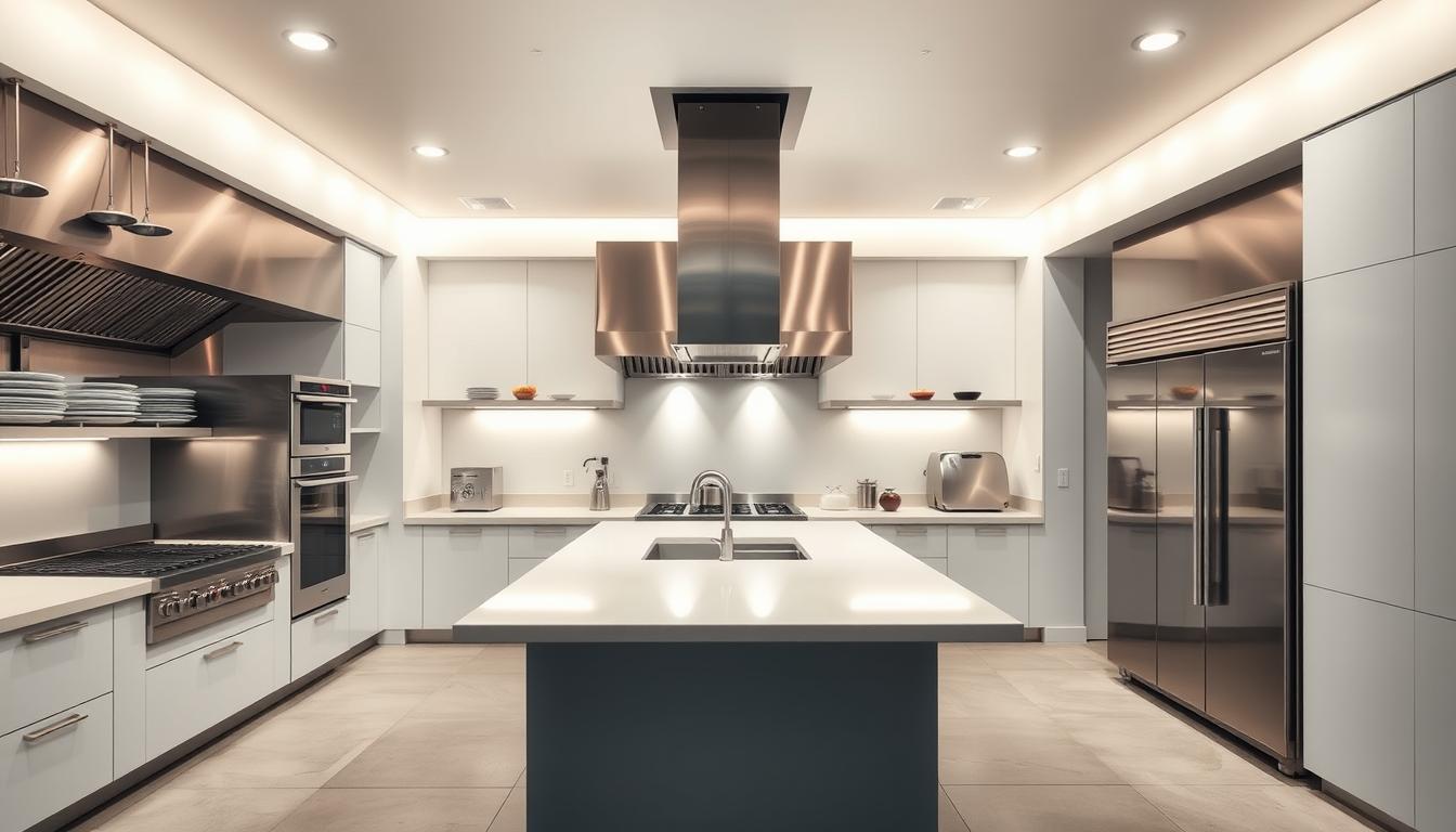 Efficient kitchen layout design