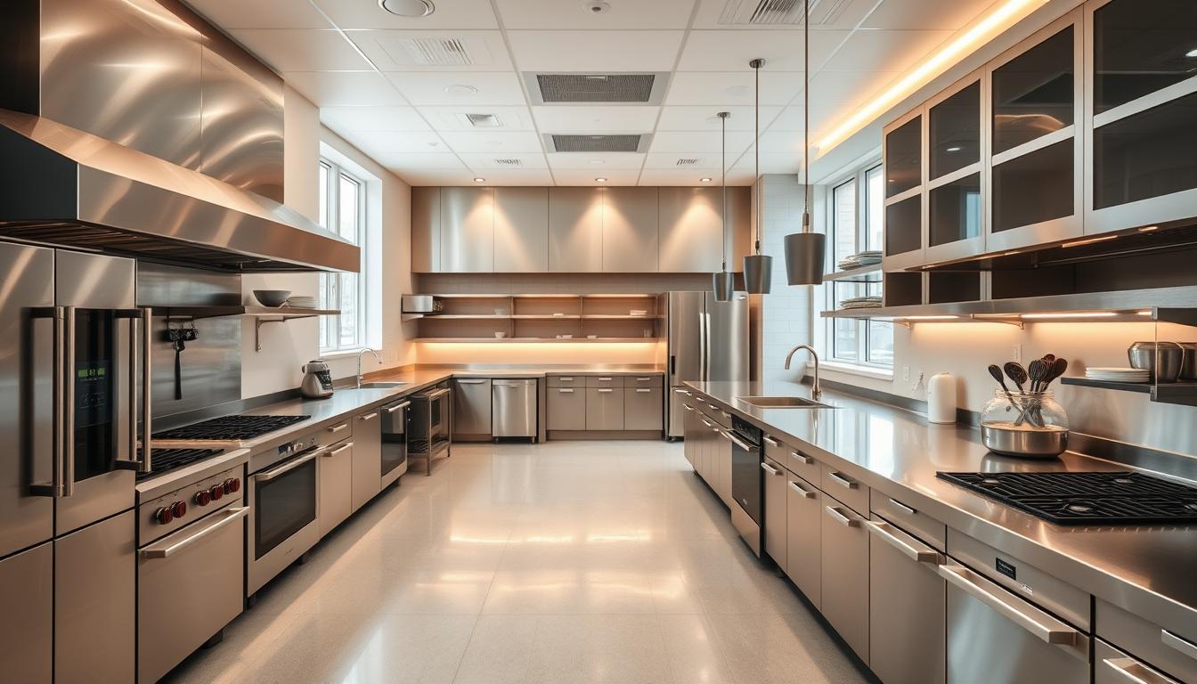 Efficient kitchen layout