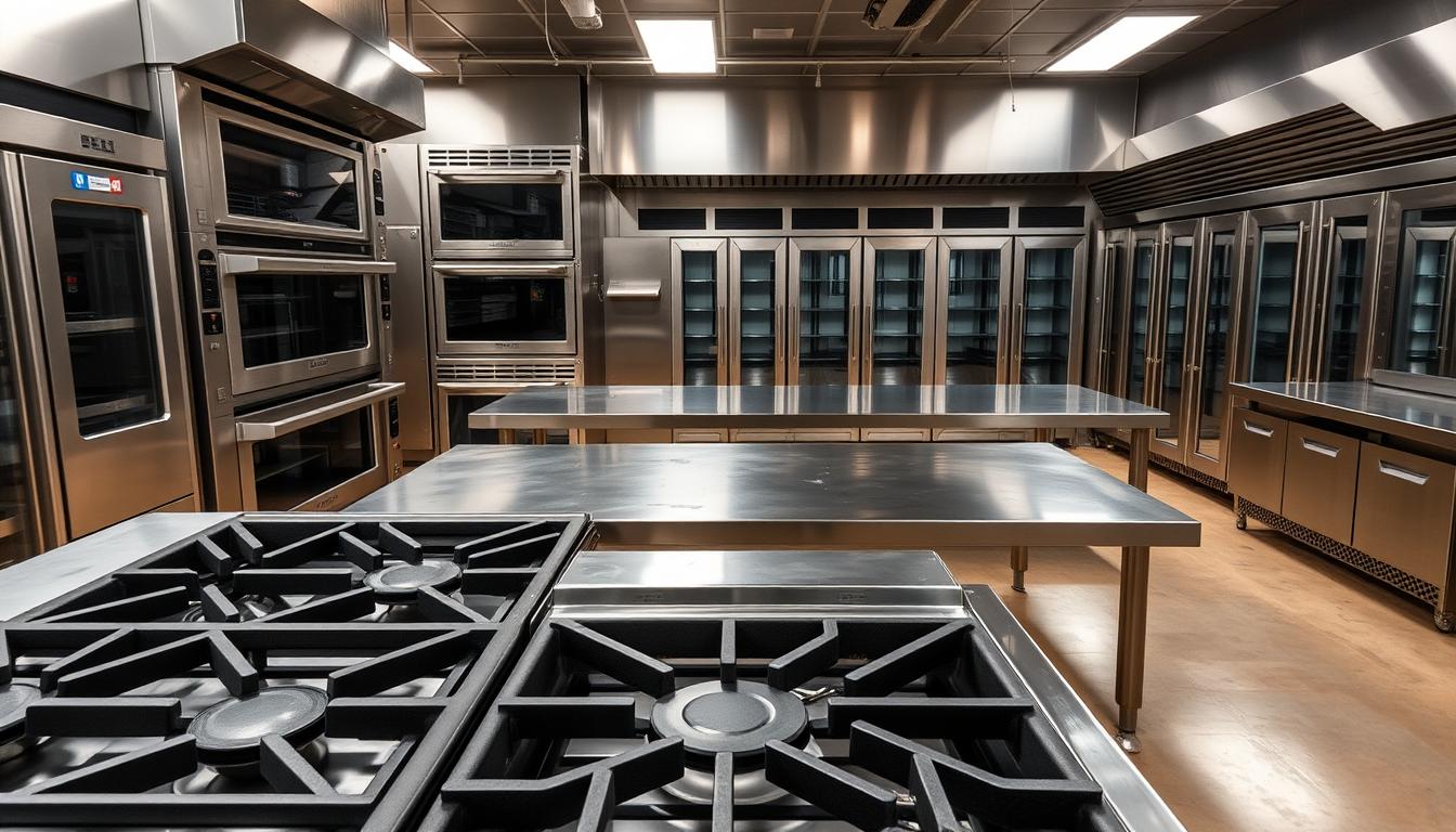 Industrial-grade cooking equipment