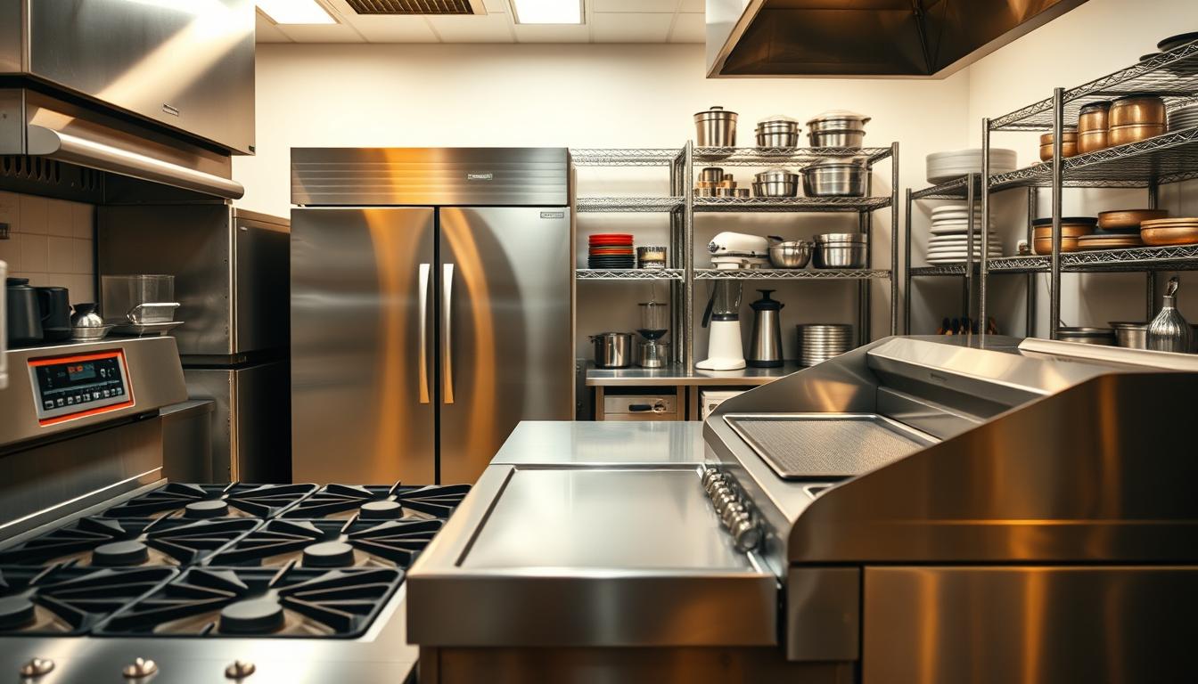 Kitchen equipment selection