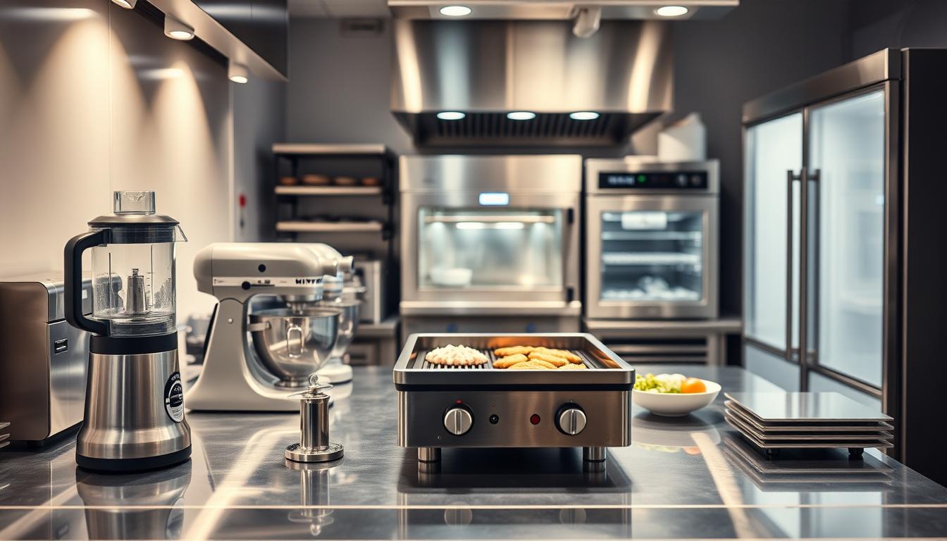 Modern food preparation equipment