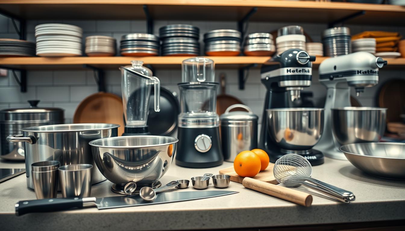 Selecting cooking equipment