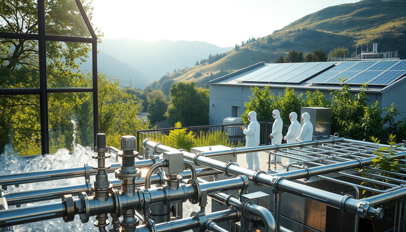 Sustainable ice production