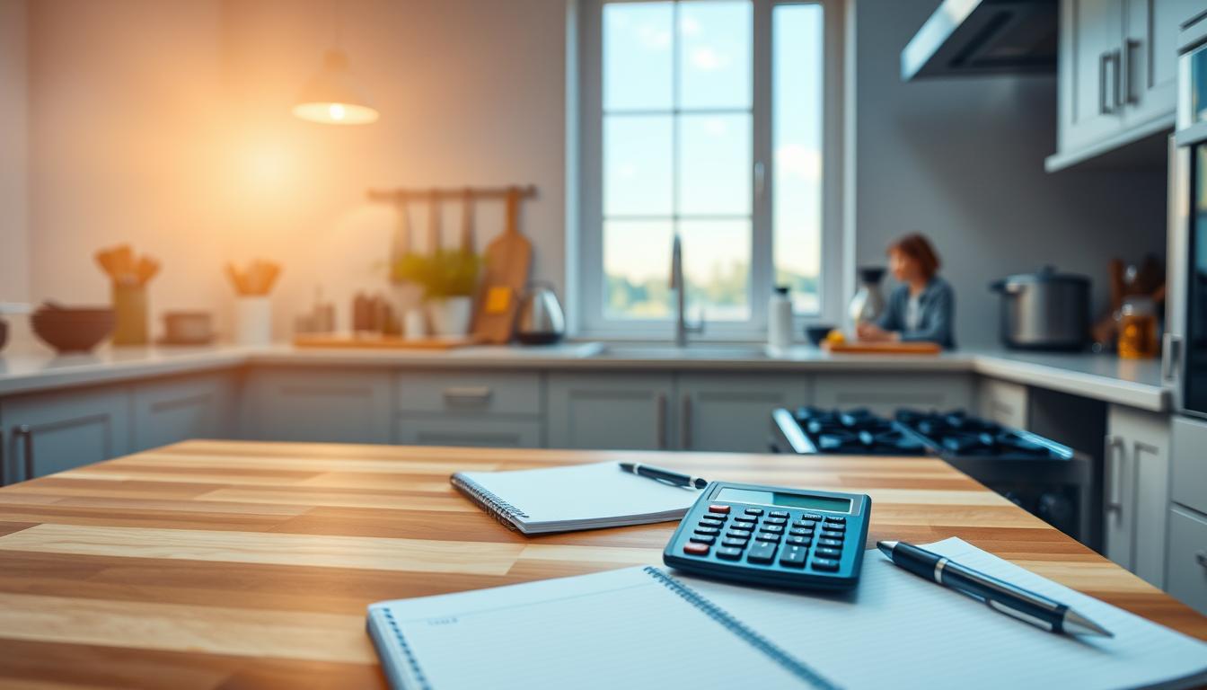 budgeting for kitchen setup