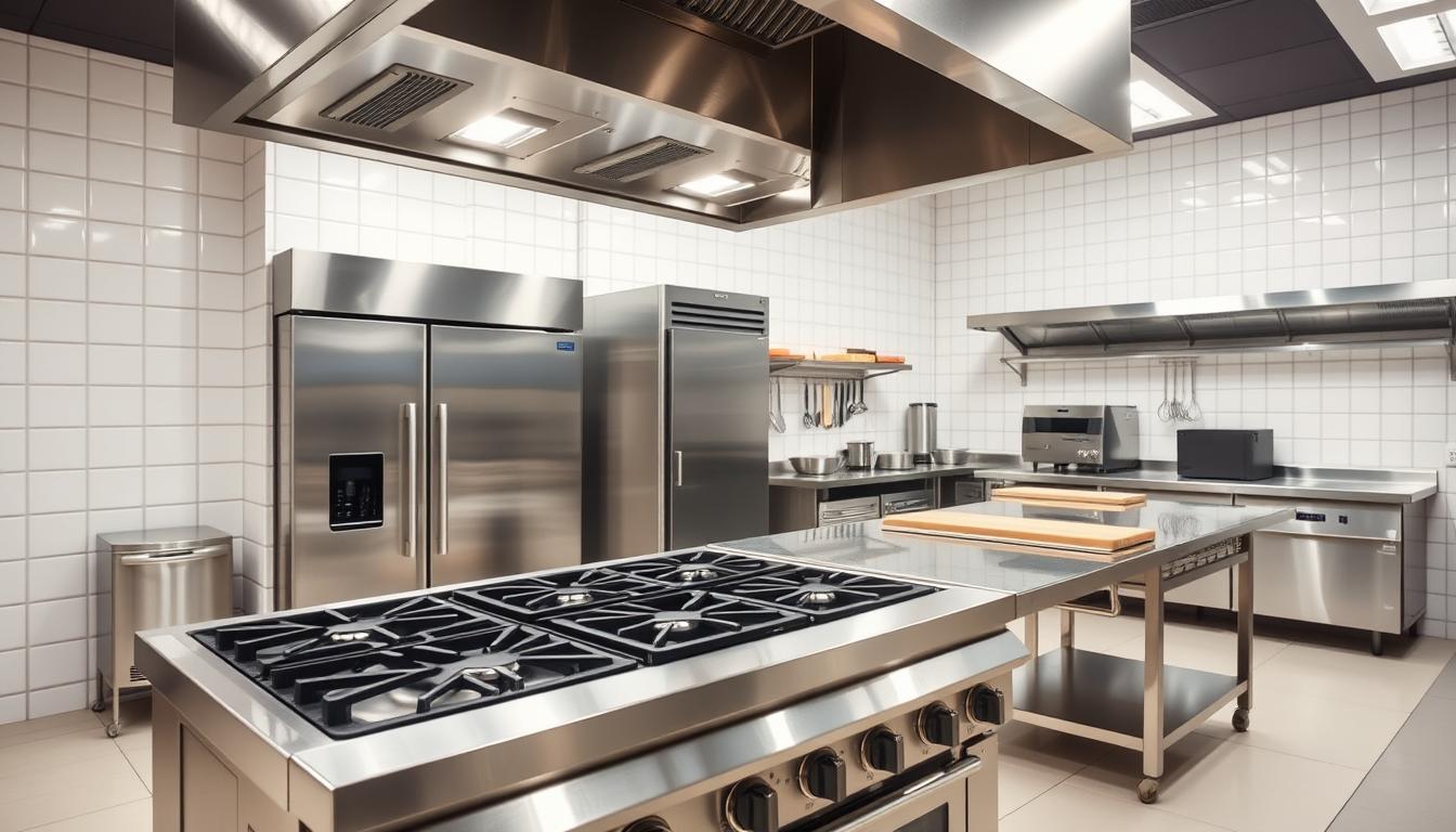 commercial kitchen equipment range