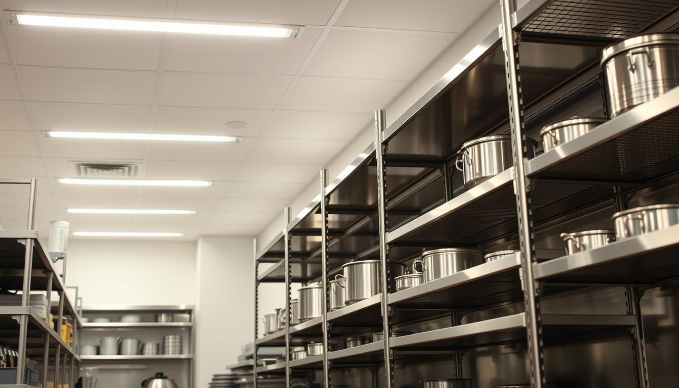 Commercial Kitchen Shelving: Boost Your Restaurant's Efficiency 1 commercial kitchen shelving