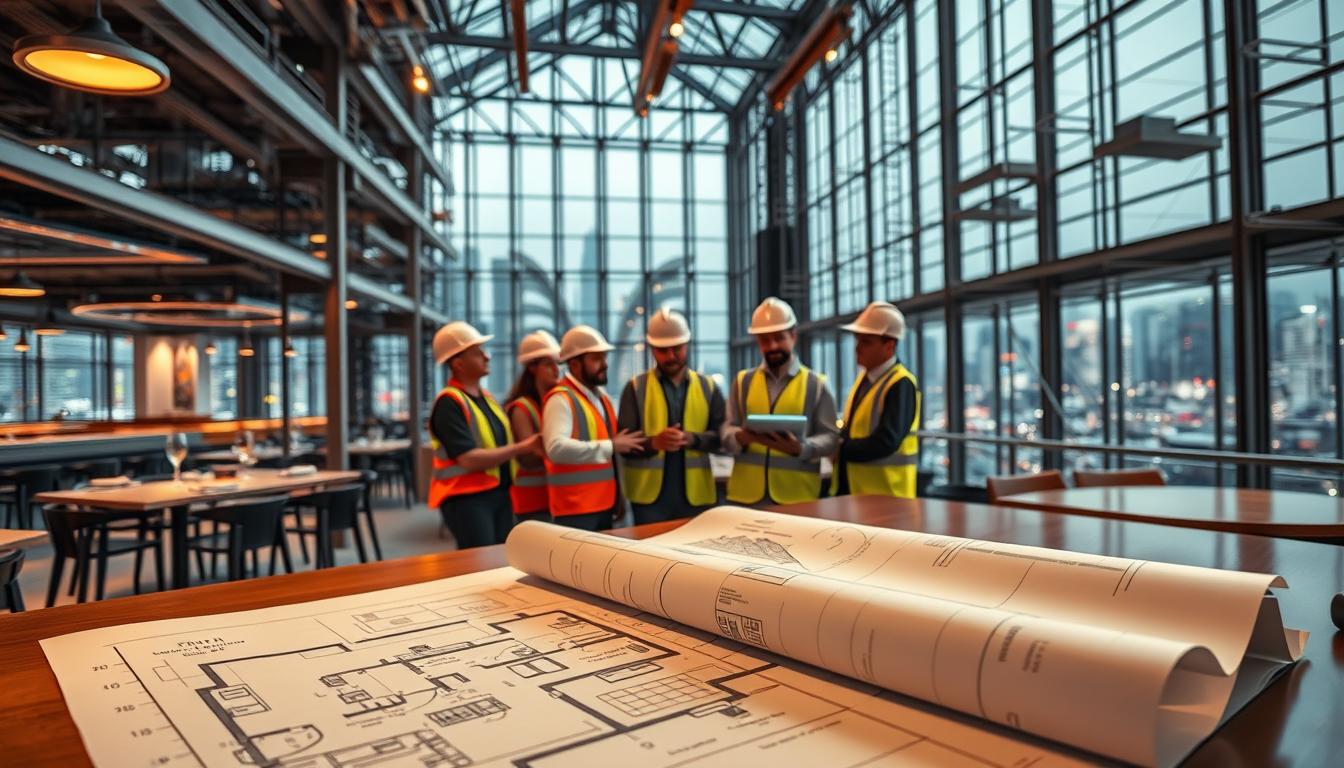 expert design services for restaurant construction