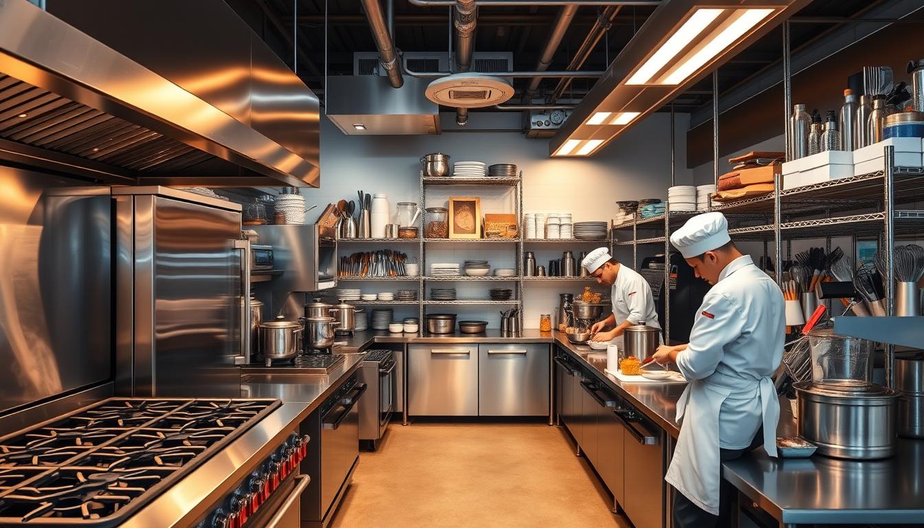 restaurant equipment selection