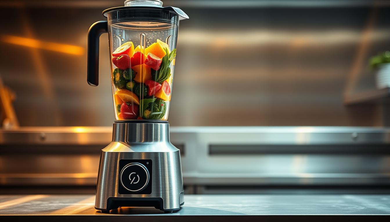 High-Speed Blender in Action