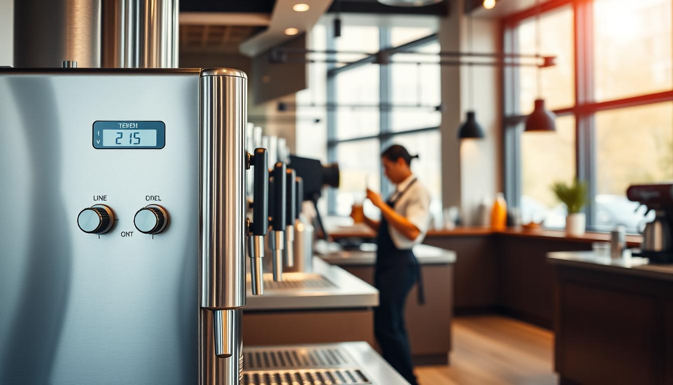 Temperature control in beverage dispensers
