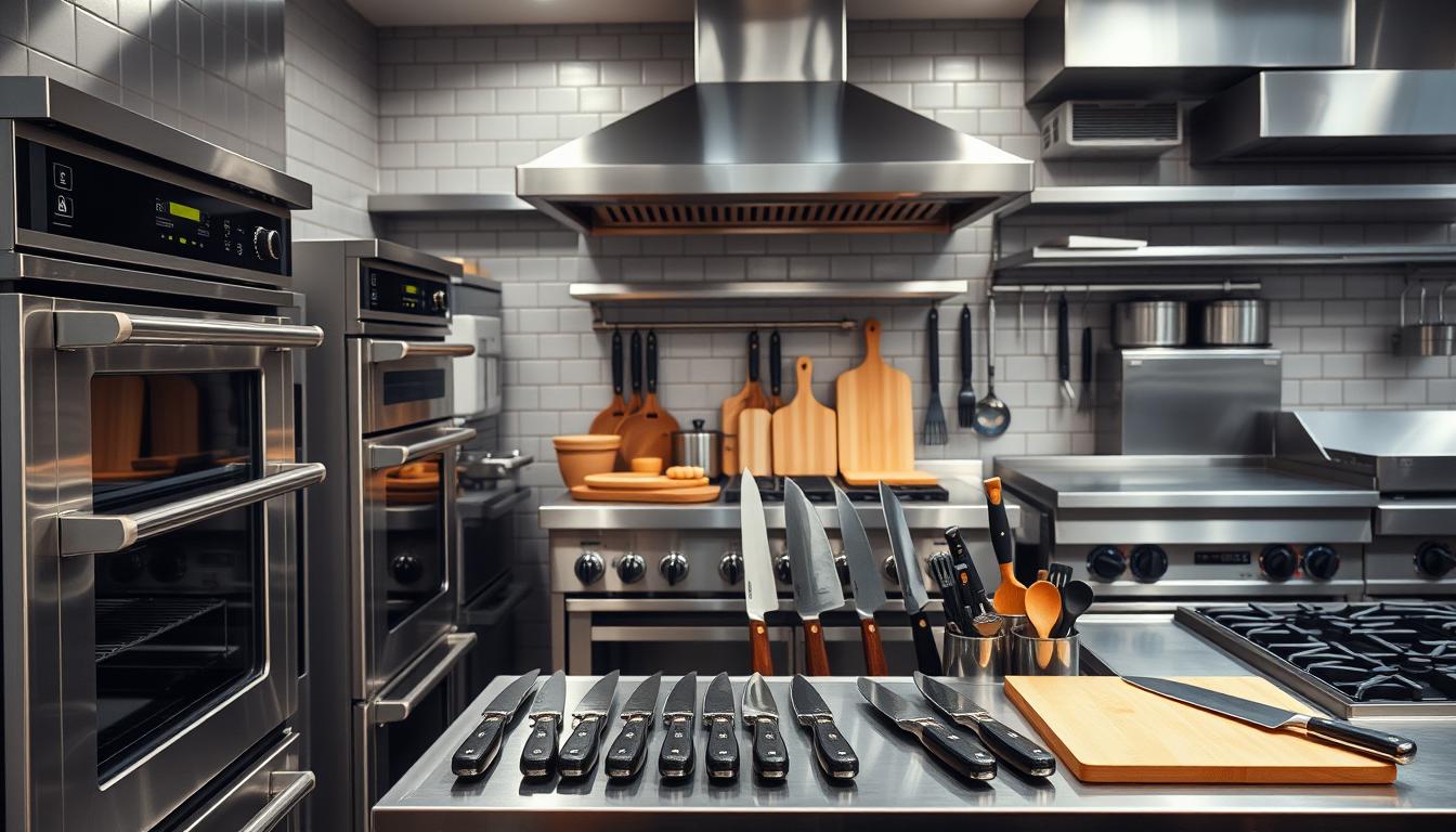 commercial ovens and cooking tools