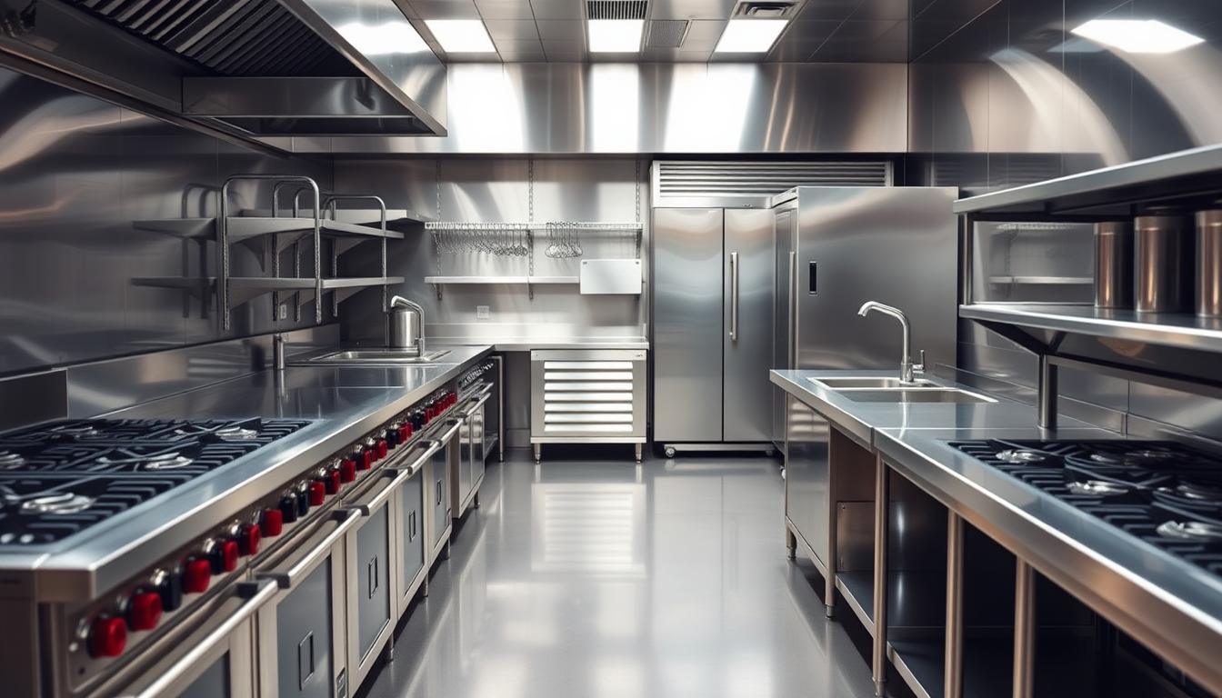 stainless steel kitchen equipment