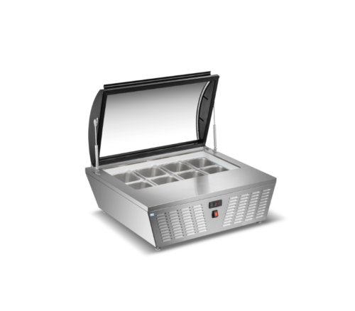 CZ-DW-67R.png Cold Zone Countertop Gelato Display Case CZ DW-67R - Image 1