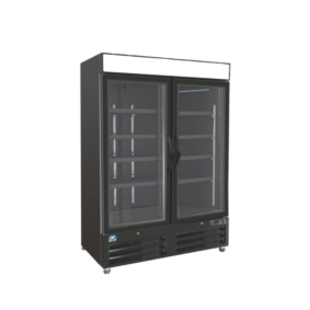 Cold Zone Display glass refrigerator BLACK CZ R54-G2S/B