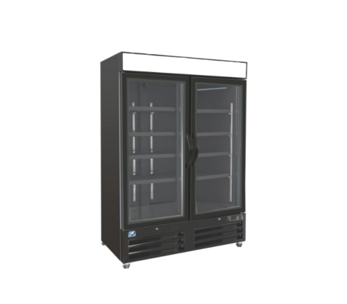 CZ-R54-G2SB.png Cold Zone Display glass refrigerator BLACK CZ R54-G2S/B - Image 1