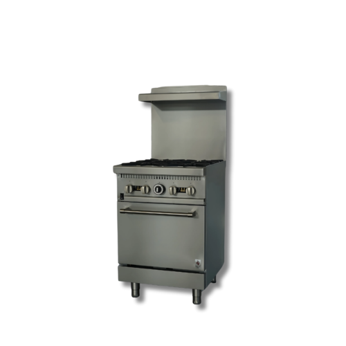 Hot Zone Gas Range with Built-In Convection Oven 24" HZ CR24 - Image 1