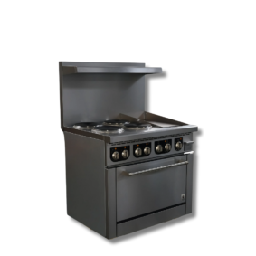 Hot Zone Electric Range 36" (4 burner + 12"Griddle) HZ ER36-12G