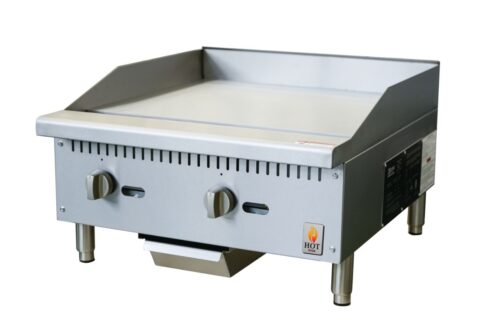 Hot Zone Countertop Manual gas Griddle-24" HZ G24-M - Image 1