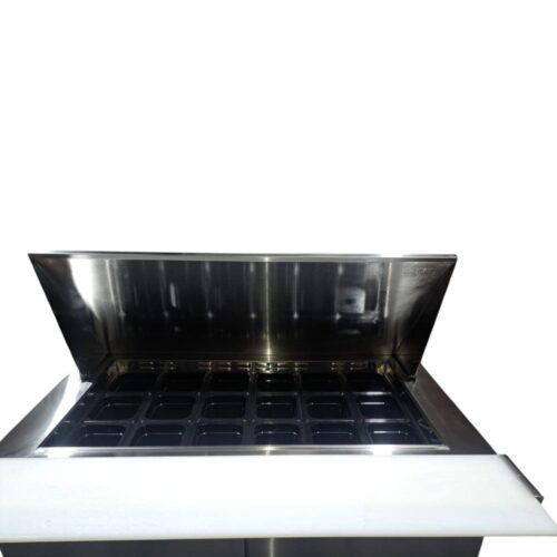 Used EFI CMDR2-48VC 48" 2-Door Mega Top Prep Table – Certified Pre-Owned
