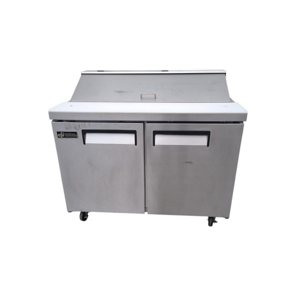 Used EFI CSDR2-48VCX 48" 2-Door Refrigerated Prep Table – Certified Pre-Owned