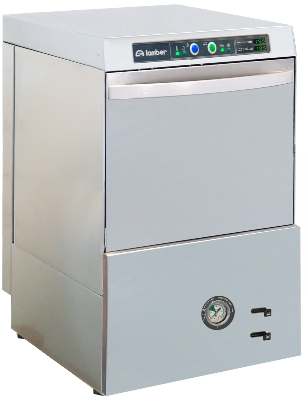 Lamber DSP3 Undercounter Glasswasher – 30 Baskets/Hour, 16" Basket