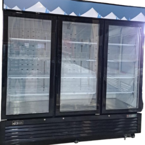 Used EFI C3-82GDVC 82" Three Glass Door Refrigerator – Certified Pre-Owned, 3 Years Old