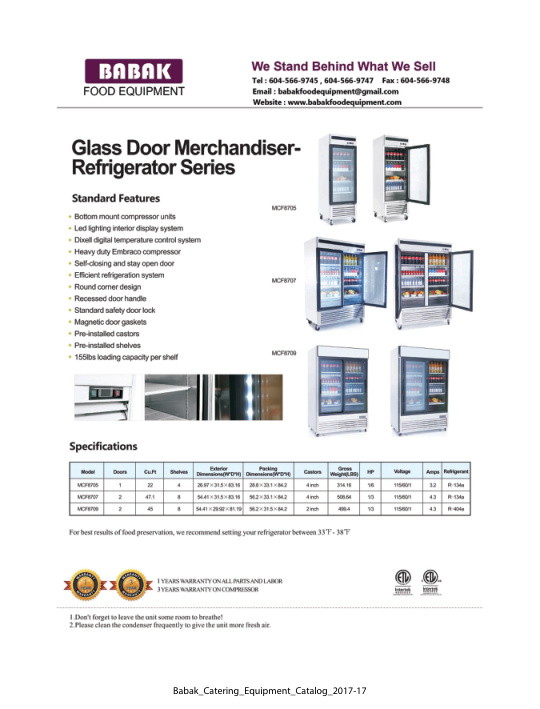 SPEC SHEET