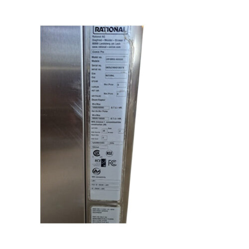 Used Rational iCombi Pro 6-Full Natural Gas Combi Oven – Certified Pre-Owned