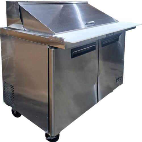 Used EFI CMDR2-48VC 48" 2-Door Mega Top Prep Table – Certified Pre-Owned