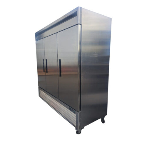 Used EFI C3-82VC 82" 3 Solid Door Reach-In Refrigerator – Certified Pre-Owned, 3 Years Old