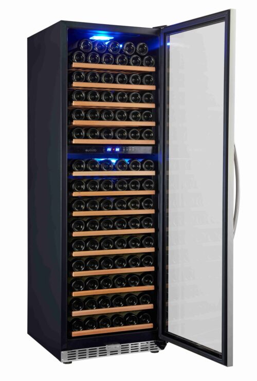 Eurodib USF168S Single Zone Wine Cabinet – 165 Bottles, 15 Shelves