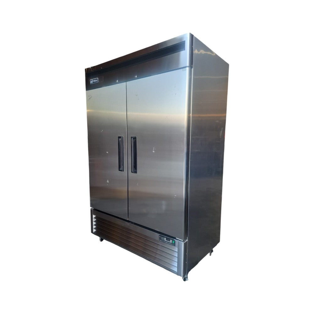 Used EFI F2-54VC 54" Two Solid Door Reach-In Freezer – Certified Pre-Owned, 2 Years Old