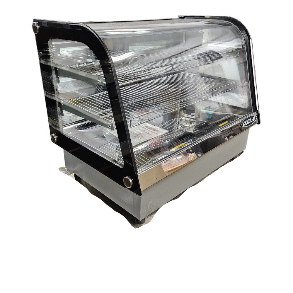 Used Kool-It KCD-36 Curved Glass Refrigerated Deli Case – Pre-Owned, Less Than 2 Years Old