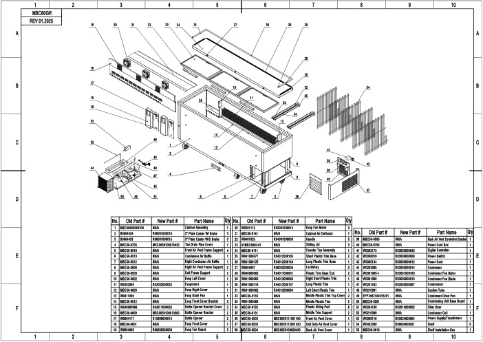 PARTS BREAKDOWN