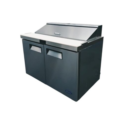 Used Atosa MSF8302GR 48" 2-Door Refrigerated Prep Table – Certified Pre-Owned, 2 Years Old