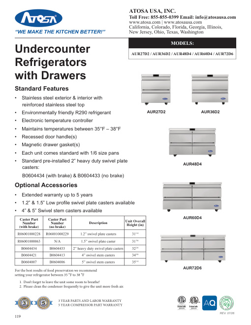 SPEC SHEET