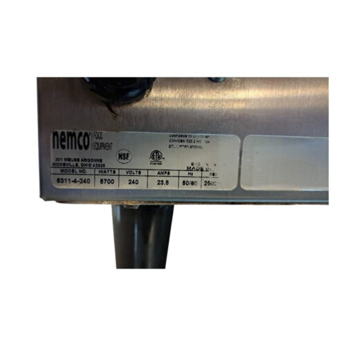 Used Nemco 6311-4-240 4 Burner Electric Hot Plate – Certified Pre-Owned