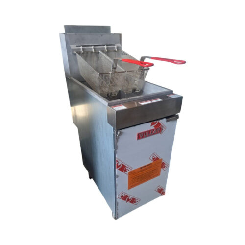 Used Vulcan LG400-1 45-50 lb Natural Gas Tube Fryer – Certified Pre-Owned
