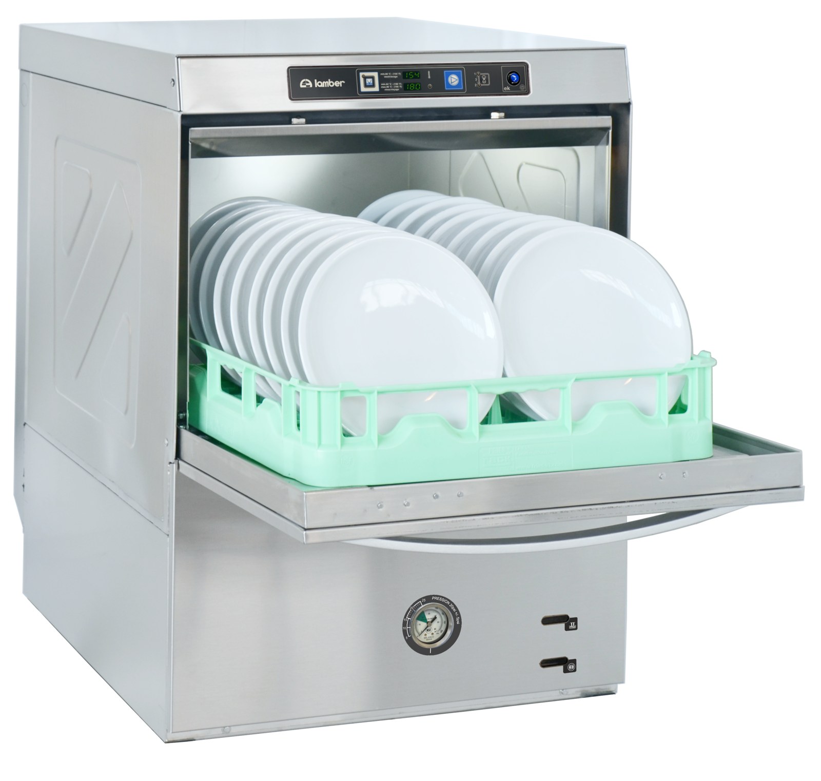 Lamber DSP4EKDPS Undercounter Dishwasher – Drain Pump, 600 Dishes/Hour