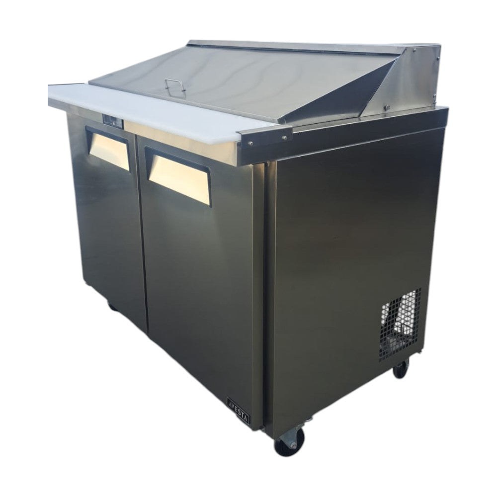 Used Avesta RCMT2-48 48" 2-Door Mega Top Prep Table – Certified Pre-Owned