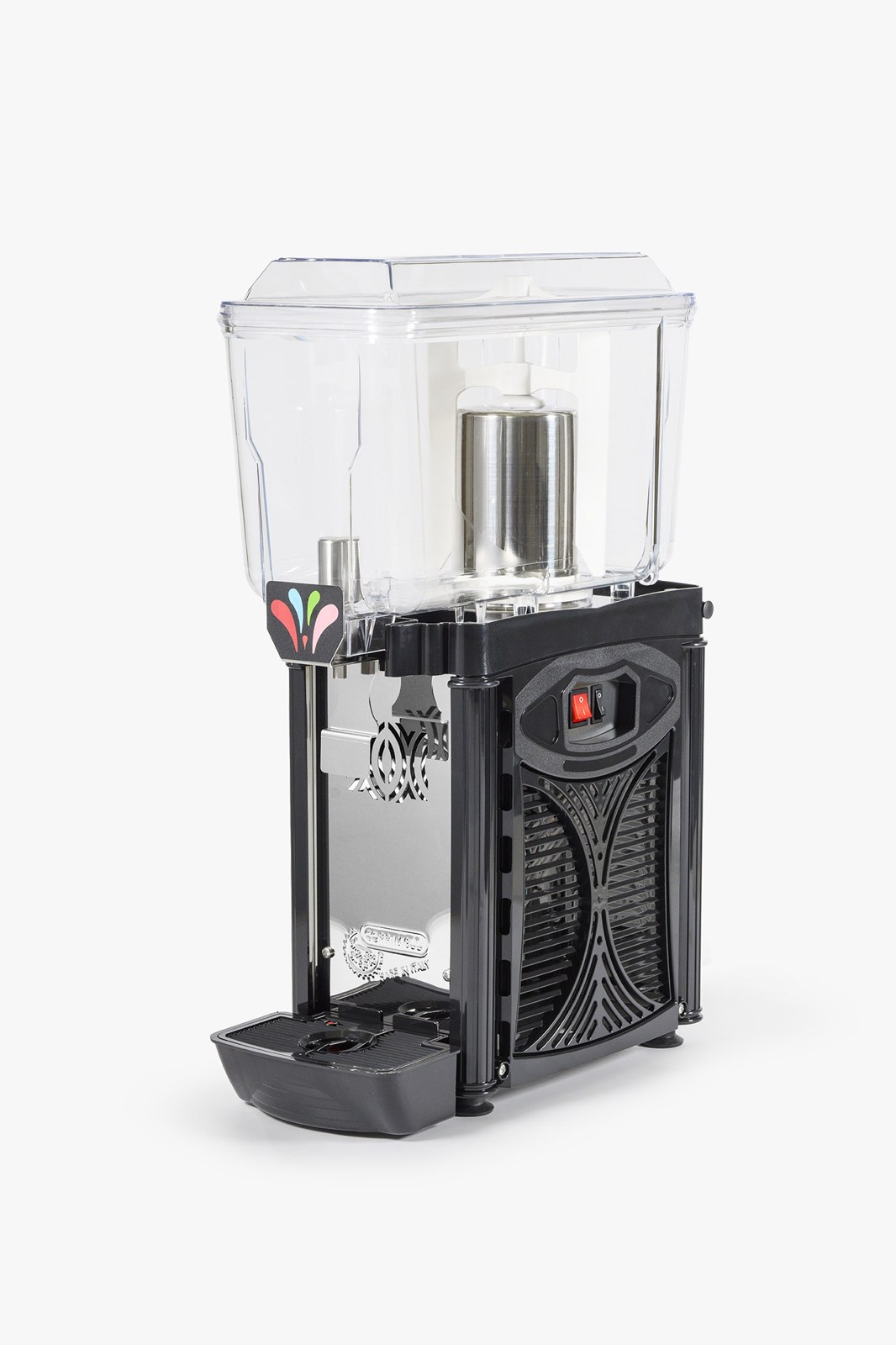 Cofrimell CD1J110 Commercial Juice Dispenser – 1 x 2.6 Gal (10 L) Tanks