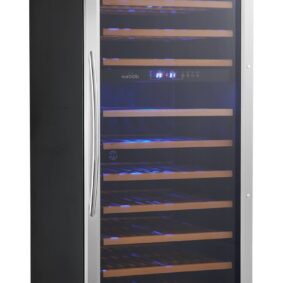 Eurodib USF168S Single Zone Wine Cabinet – 165 Bottles, 15 Shelves