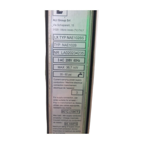 Used Lainox NAE102B 10 Pan Full Size Electric Combi Oven – Certified Pre-Owned