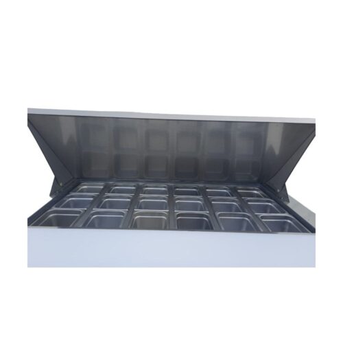 Used Avesta RCMT2-48 48" 2-Door Mega Top Prep Table – Certified Pre-Owned