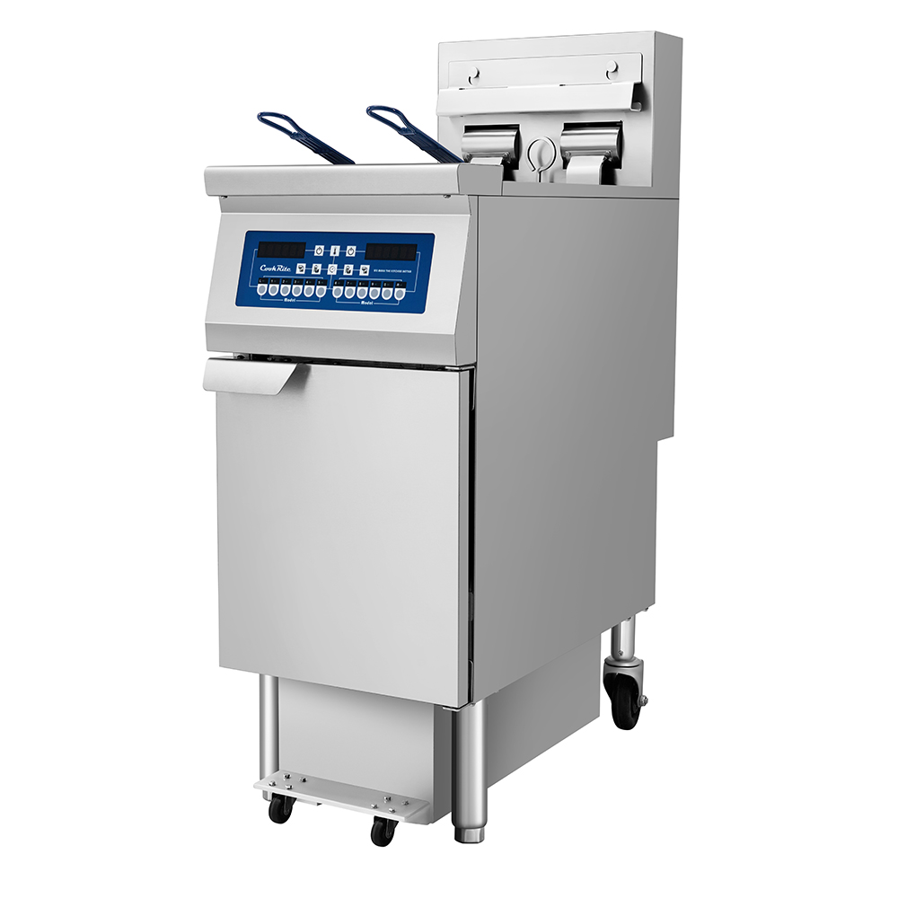 Atosa AEFF-50-1 Electric Fryer Batteries With Built-In Filtration