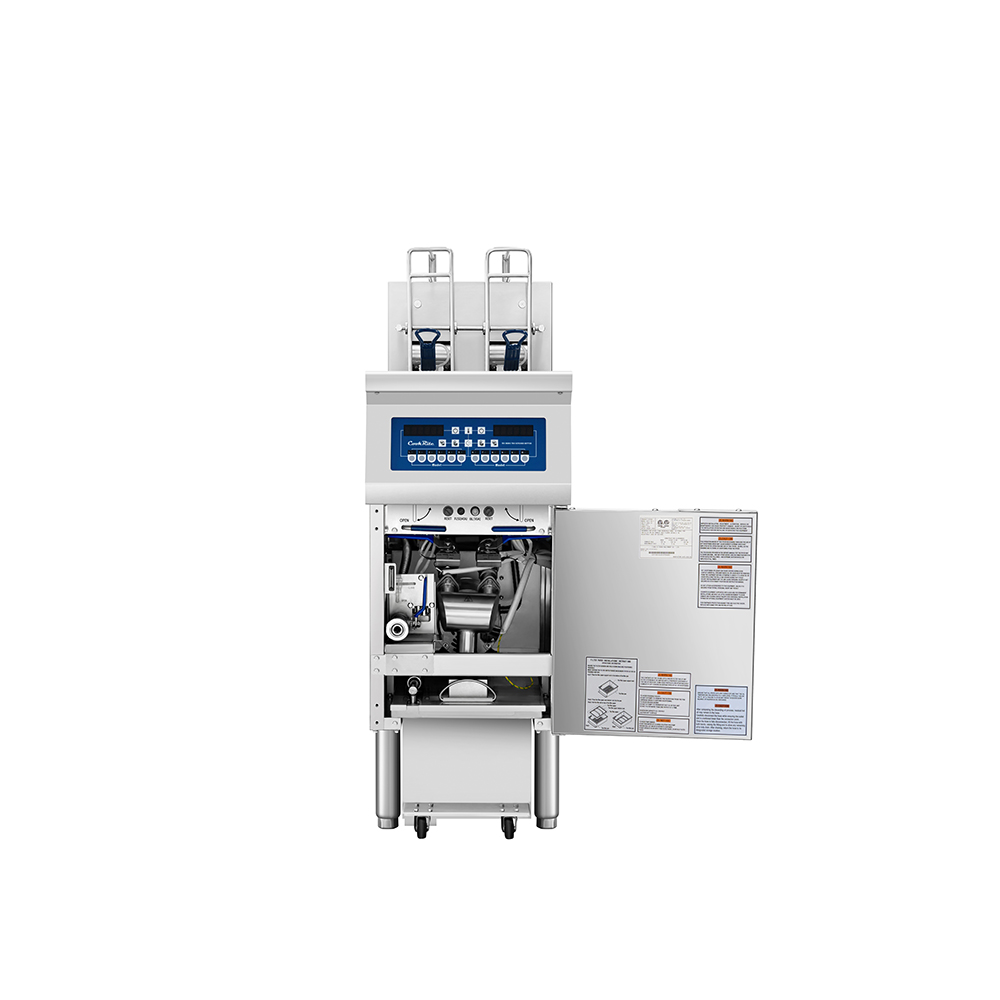 Atosa AEFF-50-1TB Electric Fryer Batteries With Built-In Filtration
