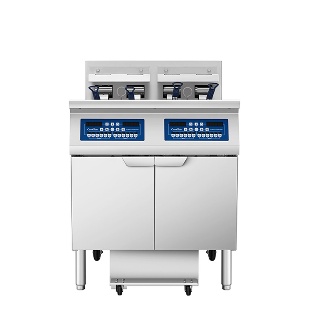 Atosa AEFF-50-2T Electric Fryer Batteries With Built-In Filtration