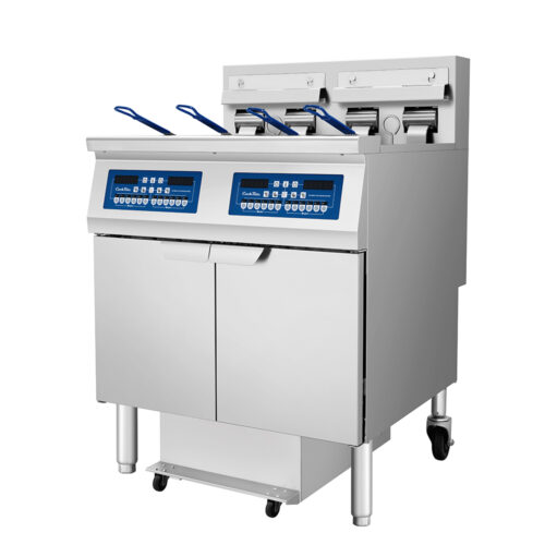 Atosa AEFF-50-2 Electric Fryer Batteries With Built-In Filtration