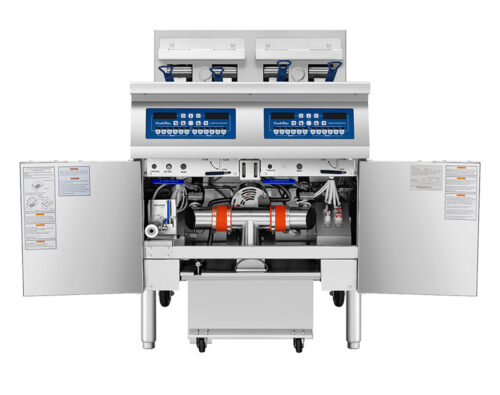 Atosa AEFF-50-2T Electric Fryer Batteries With Built-In Filtration