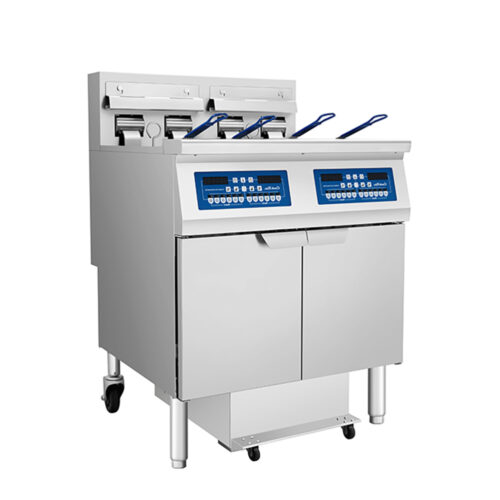 Atosa AEFF-50-2T Electric Fryer Batteries With Built-In Filtration